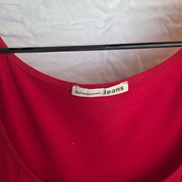 Reformation Jeans, Size S, Red Dress - Picture 4 of 7